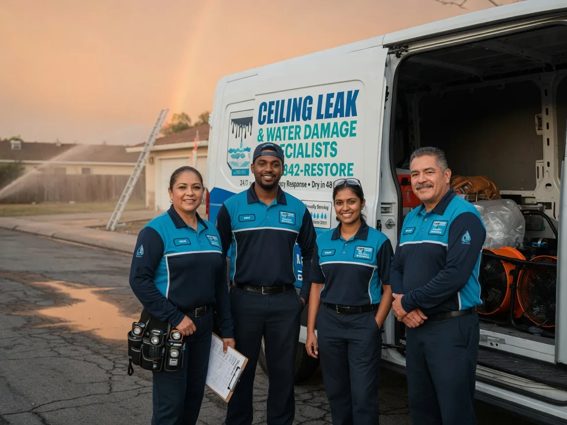 Ceiling Leak Cleanup company in Crosby, PA