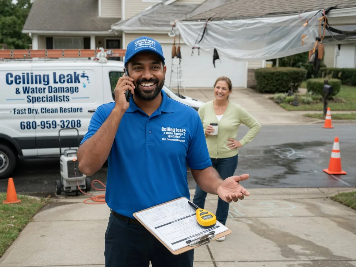 Ceiling Leak Cleanup Crosby, PA FAQs